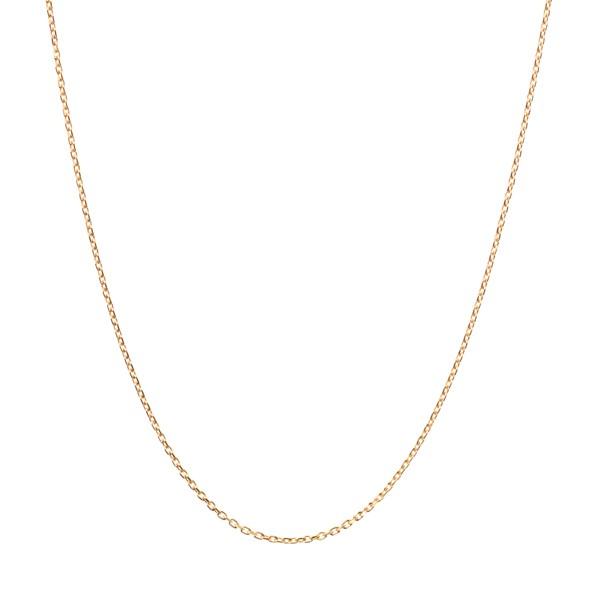 ジュエリーツツミ K18イエローゴールドロングネックレス（70cm 