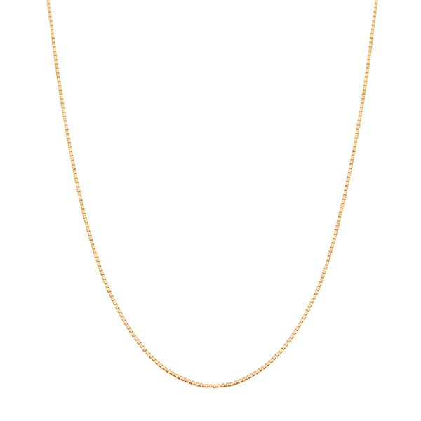 ジュエリーツツミ K18イエローゴールドロングネックレス（60cm