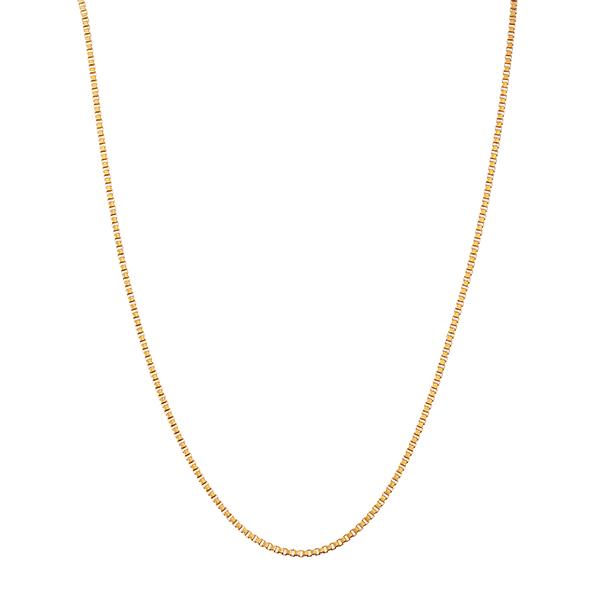 ジュエリーツツミ K18イエローゴールドロングネックレス（60cm