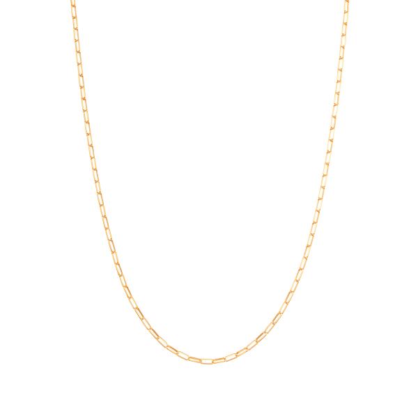 ツツミ　K18YG チェーンネックレス 45cm 未使用品 18金 ジュエリーツツミ K18イエローゴールドネックレス（45cm