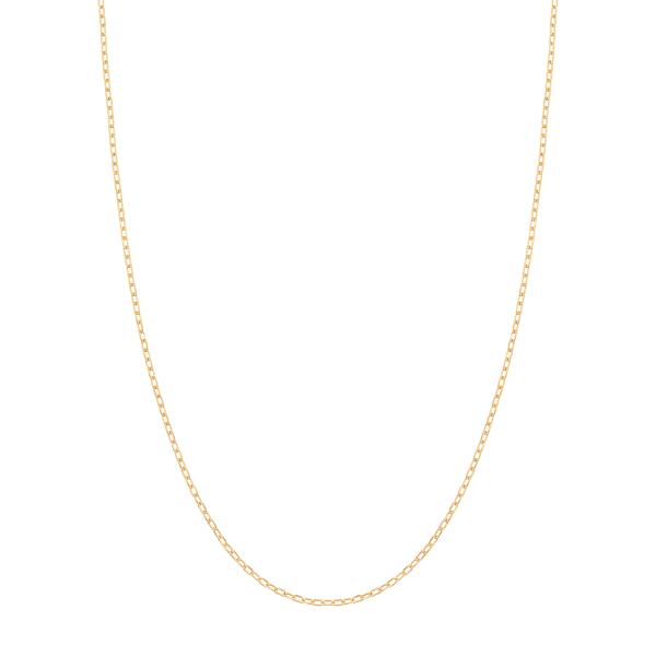 ジュエリーツツミ K18イエローゴールドネックレス(40cm） : ジュエリー