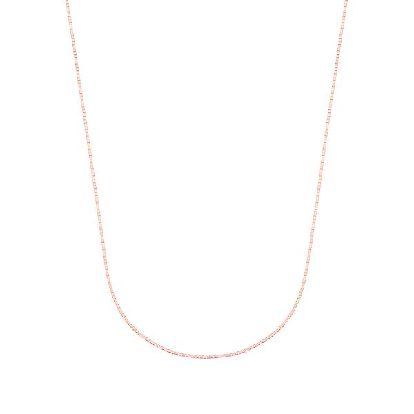 ジュエリーツツミ K18ピンクゴールドネックレス（40cm） : ジュエリー