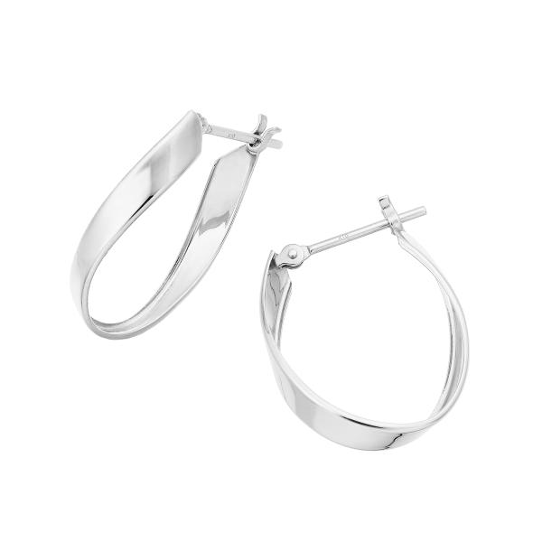 ジュエリーツツミ K10ホワイトゴールドピアス : ジュエリー
