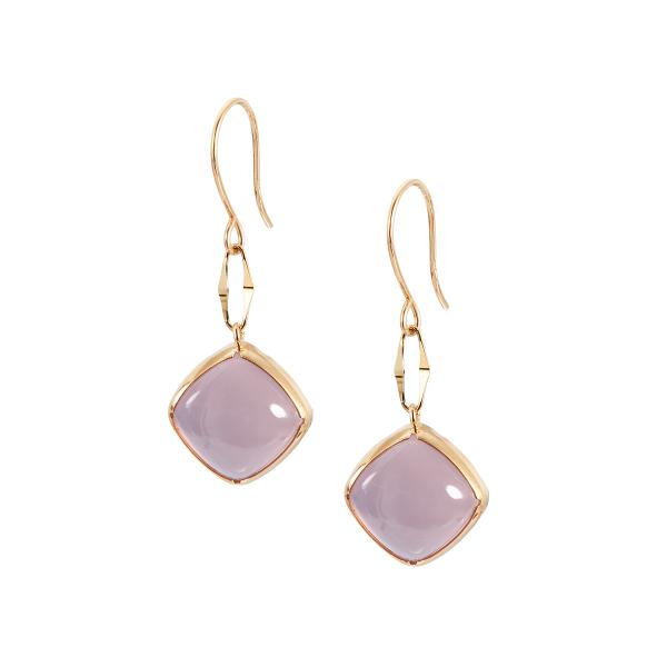 本日のみお値下 ジュエリーツツミ K10イエローゴールド カルセドニーピアス K10イエローゴールドカルセドニーピアス(RPE759-002)|TSUTSUMI