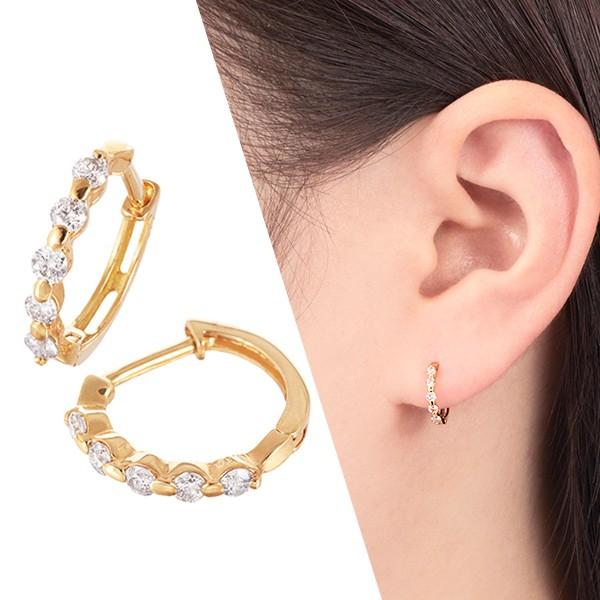 ツツミ ピアス K18 イエローゴールド ダイヤモンド ピアス 中折れ 人気 おしゃれ 上品 Rpe4 001 ジュエリーツツミ 通販 Yahoo ショッピング