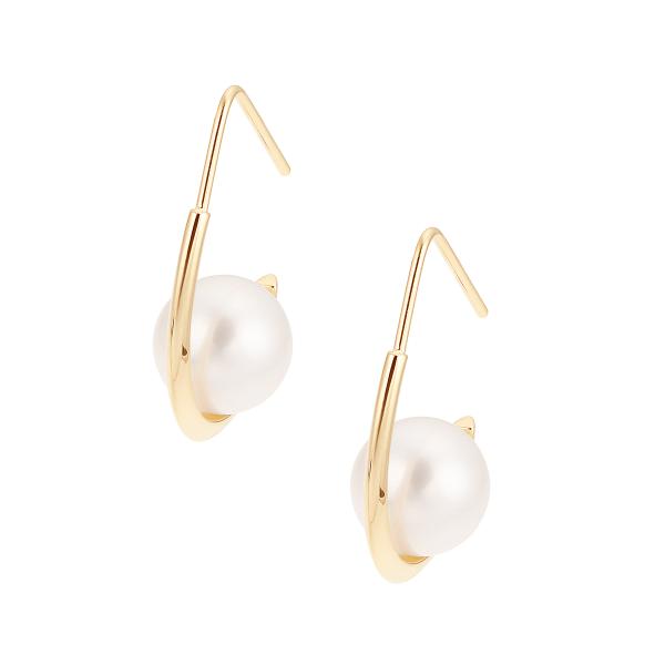 ビジュードエム 7連 淡水パール ピアス GOLD ビジュードエム 7連 淡水パール ピアス GOLD ビジュードエム 7連 淡水