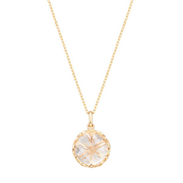 ジュエリーツツミ K10イエローゴールドロッククリスタル