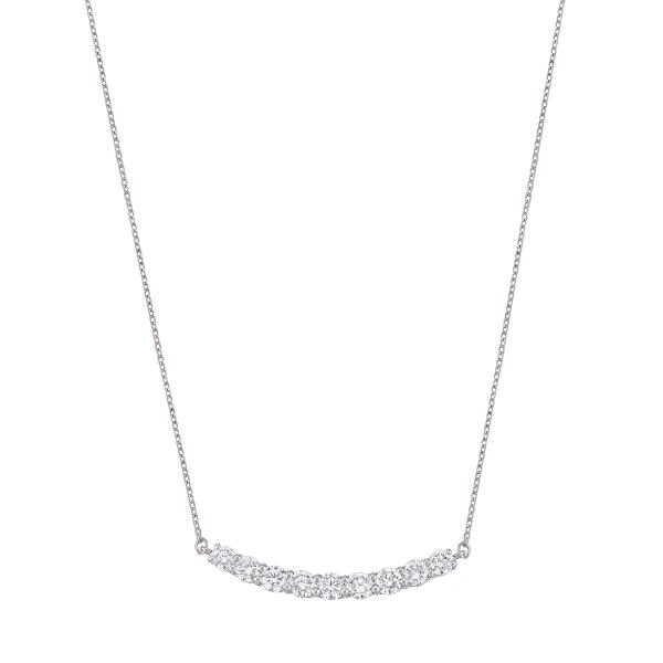 ジュエリーツツミ プラチナダイヤモンドネックレス : ジュエリー