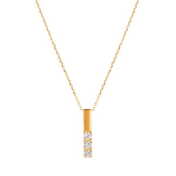 ジュエリーツツミ K18イエローゴールドダイヤモンドネックレス ジュエリーツツミ K18イエローゴールドダイヤモンドネックレス