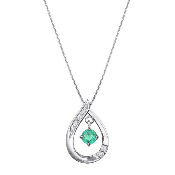 ジュエリーツツミ プラチナエメラルドネックレス : ジュエリーツツミ 