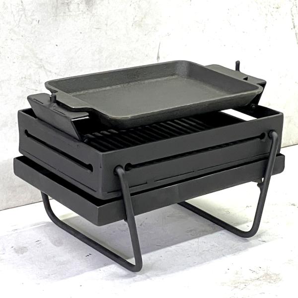 【ゴツイBBQセット】バーベキューセット バーベキューコンロ ソロキャンプ 専用バッグ付き