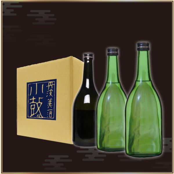 中身で勝負セット 720ml×3本【送料無料!】 (ギフト包装はできません) :61716727:つづみや@Y! 通販 極みセット (虚天楽 葵)箱入り 720ml×2本