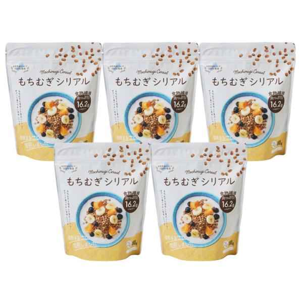 原材料であるもちむぎ「ダイシモチ」は、滋賀県守山市・野洲市で、安心・安全・美味しいをモットーにびわ湖と豊かな自然の恵みによって育まれています。ダイシモチはもちむぎの中でも希少価値が高く、「幻のもちむぎ」とも呼ばれています。もちむぎシリアル/...