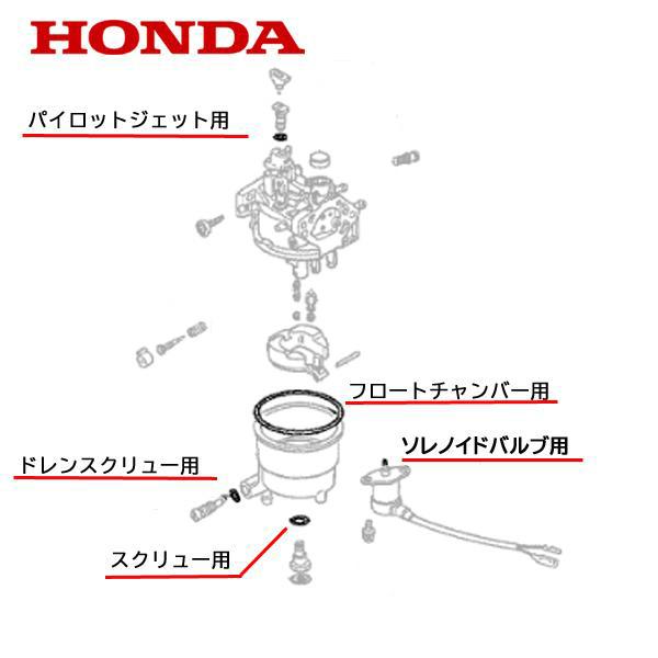 ホンダ HONDA 発電機用 キャブレター パッキンセット EW140
