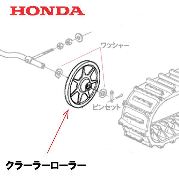 ホンダ HONDA 除雪機 クローラーローラー HS1310Z HS1390Z ホンダ HONDA 除雪機 クローラーローラー HS1310Z HS1390Z