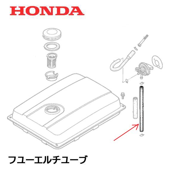 ホンダ（HONDA） 発電機用 燃料ホース フューエルチューブ（切売り