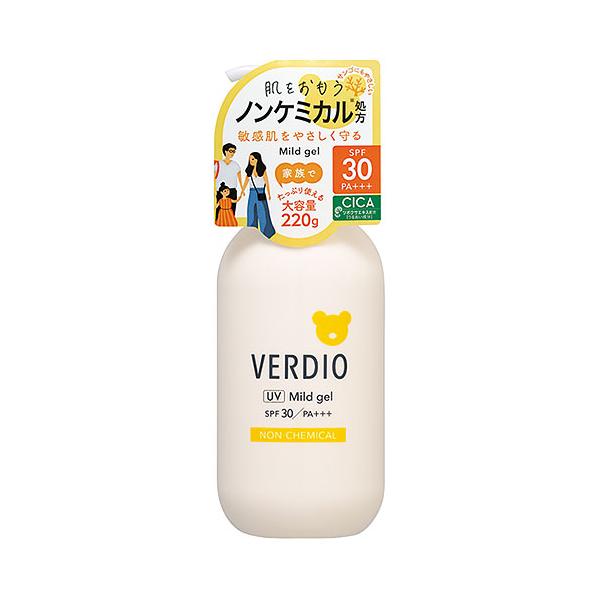近江兄弟社 ベルディオ UV マイルド ジェル N 220g 本体 日焼け止め 4987036535293 ｜