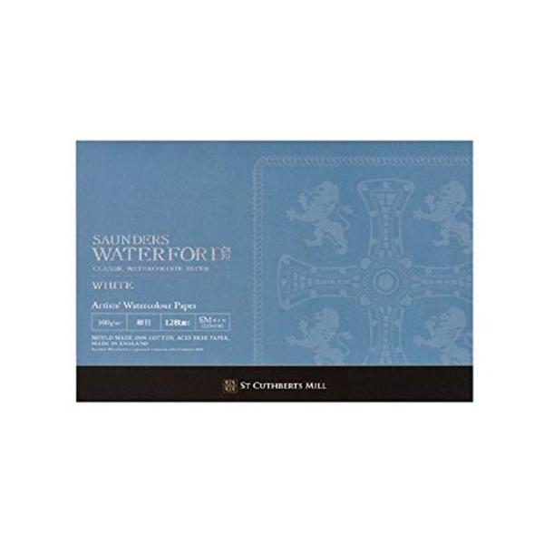 WATERFORD ウォーターフォード水彩紙 ホワイト・ブロック 細目 EHBH-SM 227×15...