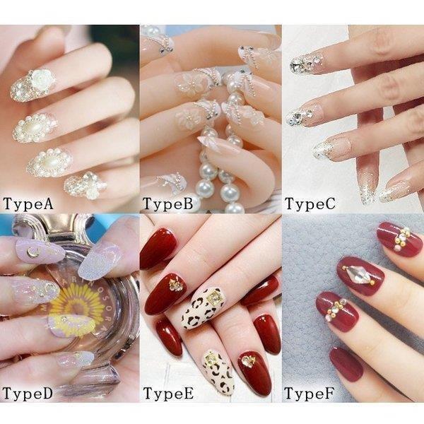 ネイルチップ 大人 オシャレ24枚セット デザインネイルチップ ネイルパーツ つけ爪 7仕様 パーティー用 貼り付けタイプ スパンコール付き Pa107 Ttapストア 通販 Yahoo ショッピング