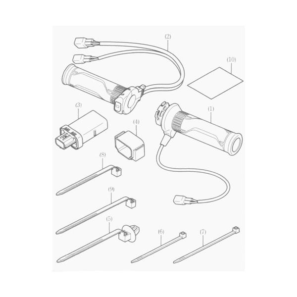 Nc750x Rc90 用 ホンダ純正スポーツ グリップヒーター 全周タイプ 取付アタッチメント付 Buyee Buyee Japanese Proxy Service Buy From Japan Bot Online