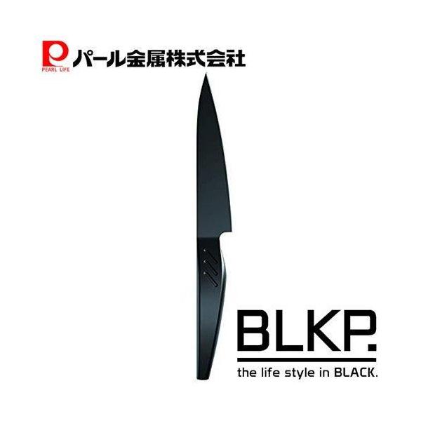 BLKP パール金属 ペティナイフ 刃渡り12.5cm 限定 ブラック モリブデン バナジウム鋼 Jet Black BLKP 黒 AZ5116