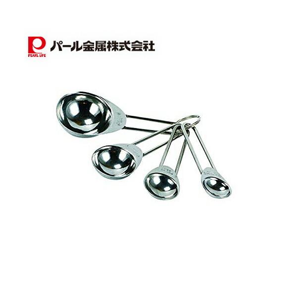 【商品概要】計量スプーン粉末や液体調味料の計量に便利容量違いの4本組で便利です。 【スペック】製品サイズ:(約)1.25ml/全長9×幅2.5×高さ1cm2.5ml/全長9×幅2.7×高さ1cm5ml/全長9.5×幅3.5×高さ1.5cm1...