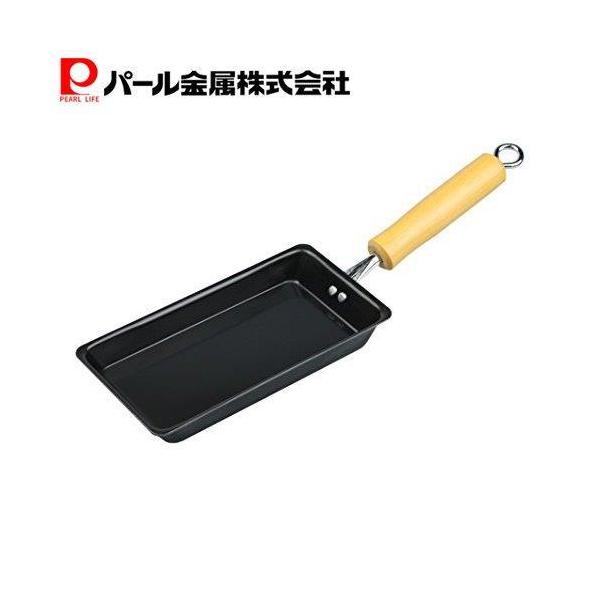 他サイト： パール金属 燕三条製 鉄 卵焼き フライパン IH対応 一気に巻ける お弁当用 玉子焼き器 The鉄 HB-2407の商品画像