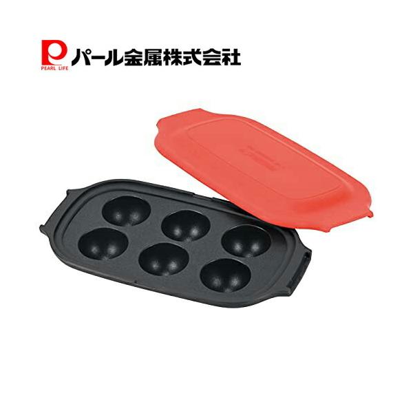 【商品概要】パターン(種類):たこ焼きメーカー製品サイズ:(約)幅22.5×奥行12.5×高さ4cm製品重量:(約)0.45kg表面加工:本体内面・ふた内面/ふっ素樹脂塗膜加工素材・材質:本体・ふた/アルミめっき鋼板、底面/発熱シリコーンゴ...