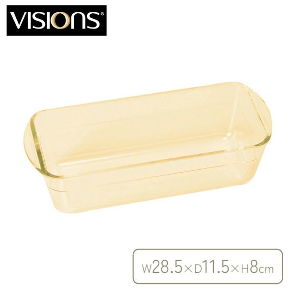 他サイト： VISIONS ビジョン 皿 プレート パウンド ローフディッシュ 1.5L 耐熱 ガラス 電子レンジ対応 オーブン対応 食洗機対応 CP-8838の商品画像