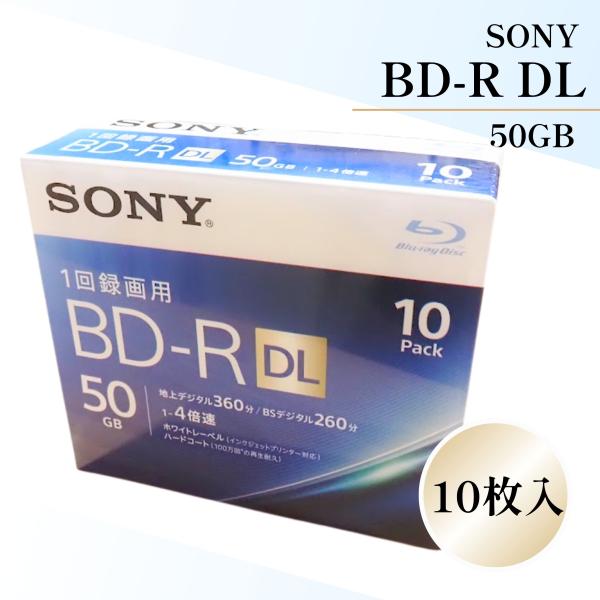 ソニー ブルーレイディスク BD-R DL 50GB 1回録画用 10枚入り 4倍速ダビング対応 ケース付属 10BNR2VJPS4商品詳細傷・埃・汚れに強い高性能なハードコートを採用ノンカートリッジタイプ1回のみの録画が可能4倍速対応ディ...