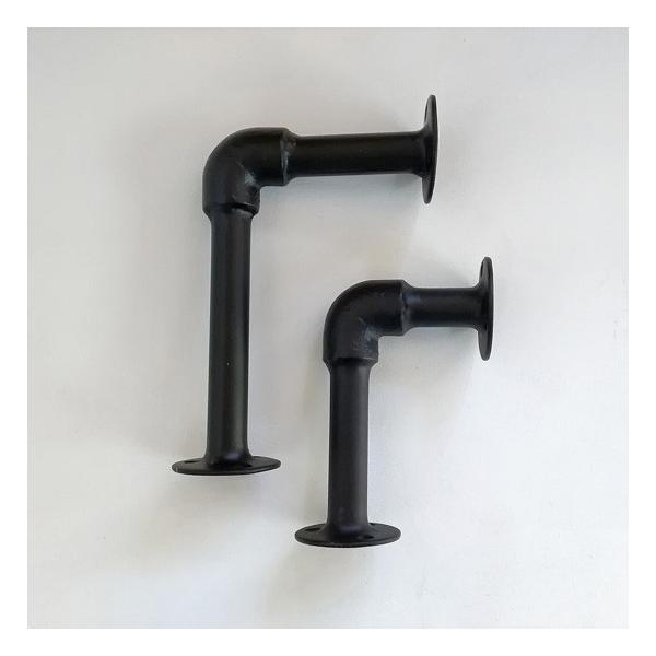 ブラケット 水道管 M アイアン インダストリアル 2カラー W1xh175xd50mm 棚受け Diy アングル ステー 鉄 壁付け シンプル リノベーション Prt 032 Buyee Buyee 日本の通販商品 オークションの代理入札 代理購入