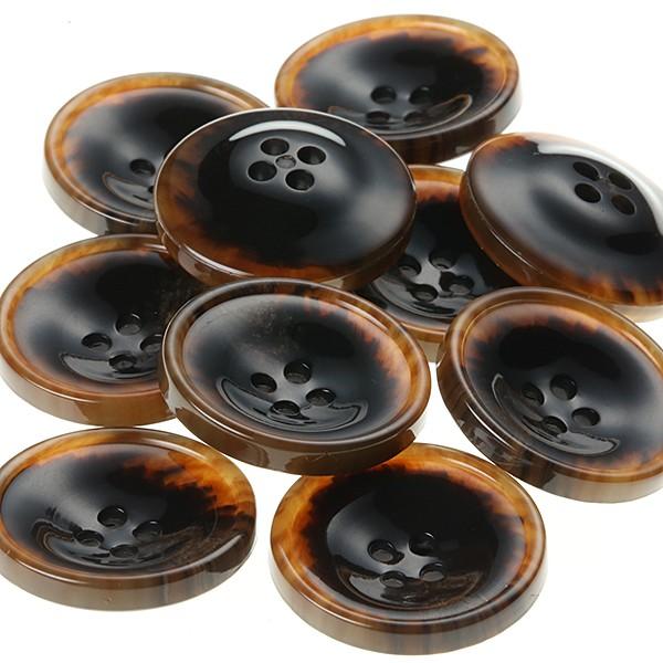 ＰＶ１５　20mm  color.466ブラウン  コート対応ボタン老舗テーラー御用達スーツボタン専門店の高級ボタン