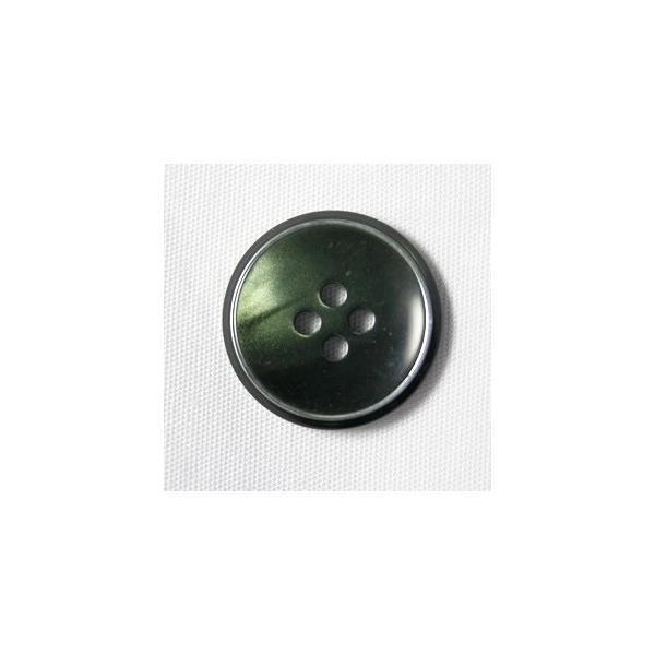 送料無料 サンダー 20mm color.65 グリーン  スーツジャケット前ボタン 老舗テーラー御用達スーツボタン専門店の高級ボタン