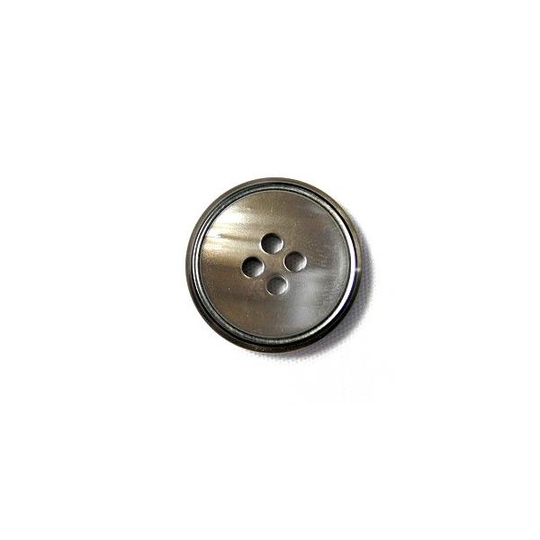 送料無料 サンダー 15mm color.42 シャンパンシルバー  紳士服スーツジャケットの袖口・袖ボタンに