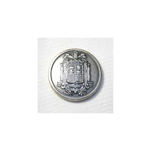 メタルボタンFM-69シルバー21mm 20mmや21mm スーツの前ボタンの取替 老舗テーラー御用達スーツボタン専門店の高級ボタン