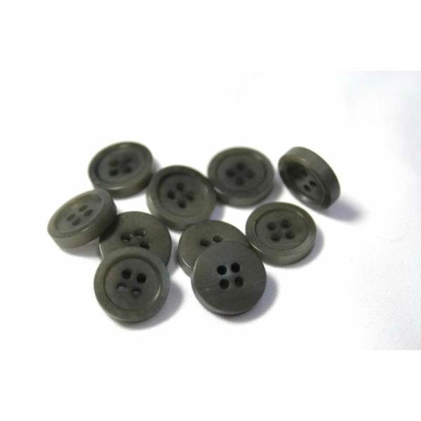 ナットシャツボタン COLOR．13 11.5mm NUT-100 単品 老舗テーラー御用達スーツボタン専門店の高級ボタン