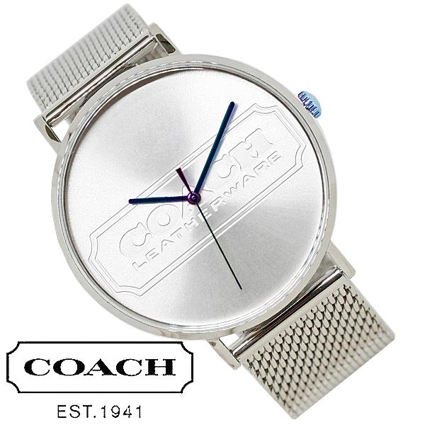 COACH（コーチ） 腕時計 時計 メンズ プレゼント ギフト シルバー 針