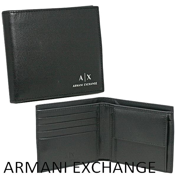 ARMANI EXCHANGE アルマーニエクスチェンジ 財布 二つ折り財布 ギフト