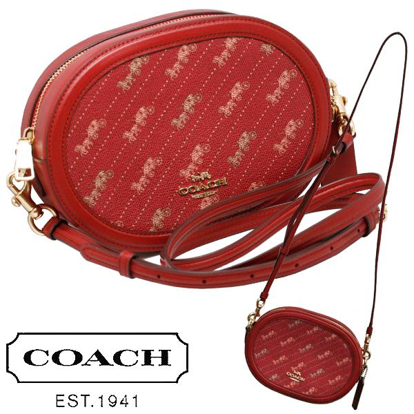 COACH（コーチ） バッグ コンパクト ショルダーバッグ 斜め掛け ポーチ