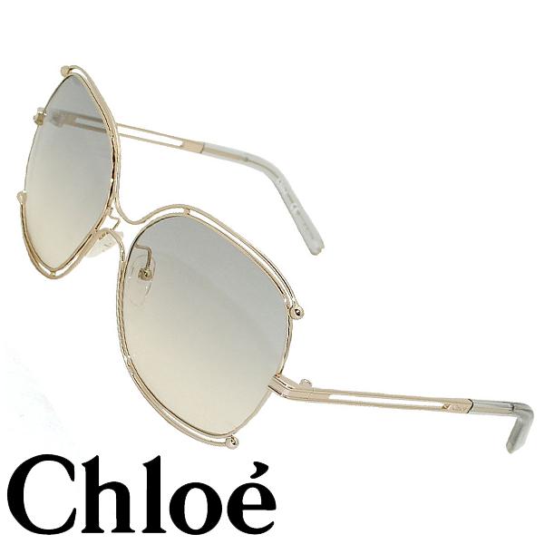 Chloeサングラス UVカット【新品未使用】 Chloe - □未使用□ クロエ サングラス 眼鏡 UVカット 赤 赤茶