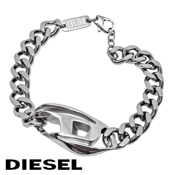 い*ん様 ディーゼル ブレスレット 喜平チェーン DIESEL DX141304 ttshop-trust_dx1413040
