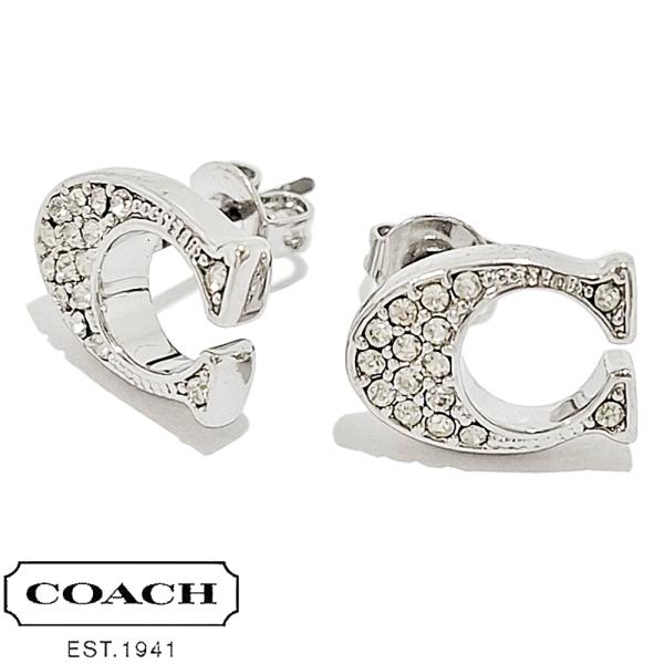 COACH（コーチ） ピアス 両耳 アクセサリー レディース ラインストーン