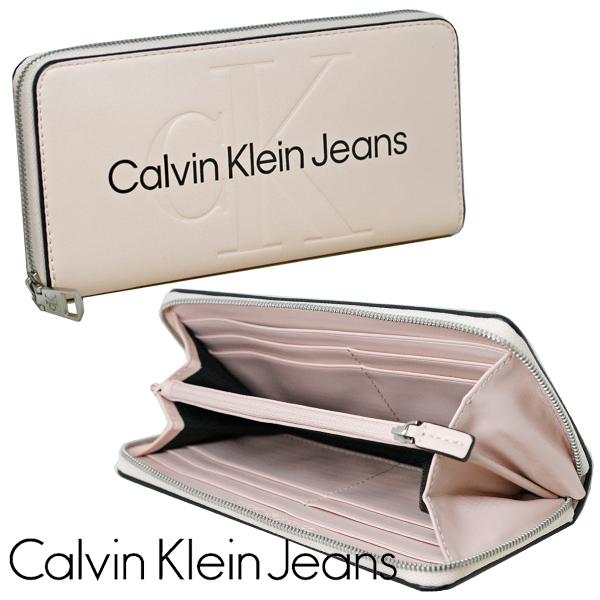 ▽▽ Calvin Klein カルバンクライン メンズ 二つ折り長財布