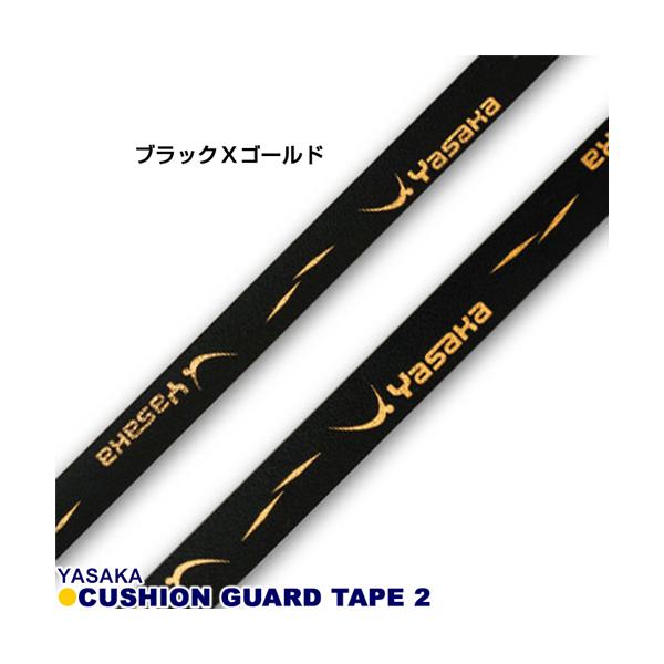 大人気のクッションガードテープに高級感のあるレッドとゴールドのロゴが特徴的な新デザインが登場。カラー■全2色（ブラック×レッド、ブラック×ゴールド）サイズ■10mm、12mm長　さ■48cm