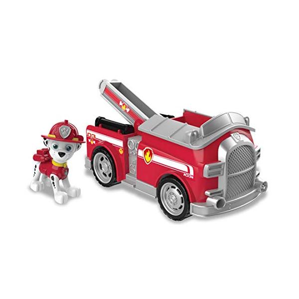 他サイト： タカラトミー(TAKARA TOMY) パウ・パトロール ベーシックビークル(フィギュア付き) マーシャル ファイヤートラック unisexの商品画像