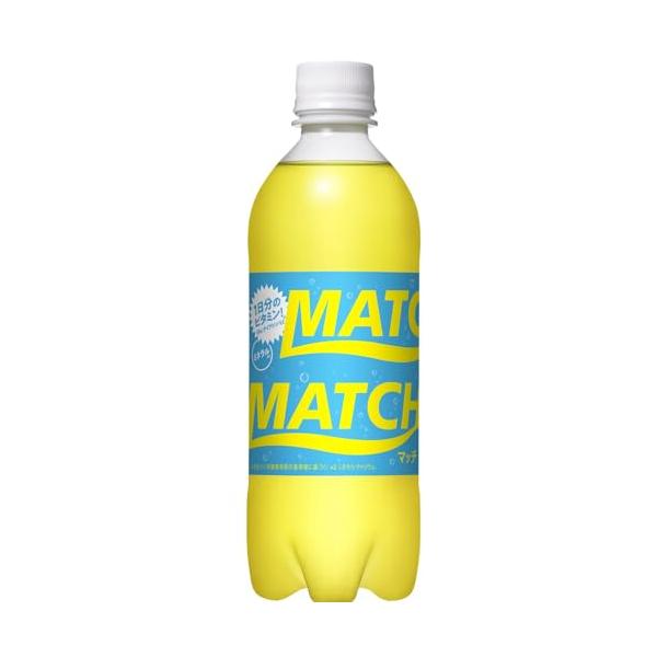 大塚食品 MATCH マッチ ペットボトル ビタミン ミネラル 微炭酸 リフレッシュ チャージ ビタミンC 350mg 500ミリリットル (x 24)