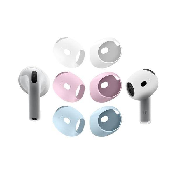 【特別なデザイン】当製品は AirPods 4 のみ対応します。Air Pods Pro/AirPods Pro 2にぴったりマッチのサイズです。 AirPods/2/3 と AirPods Pro/2 は対応しません。【柔らかい素材】高品...
