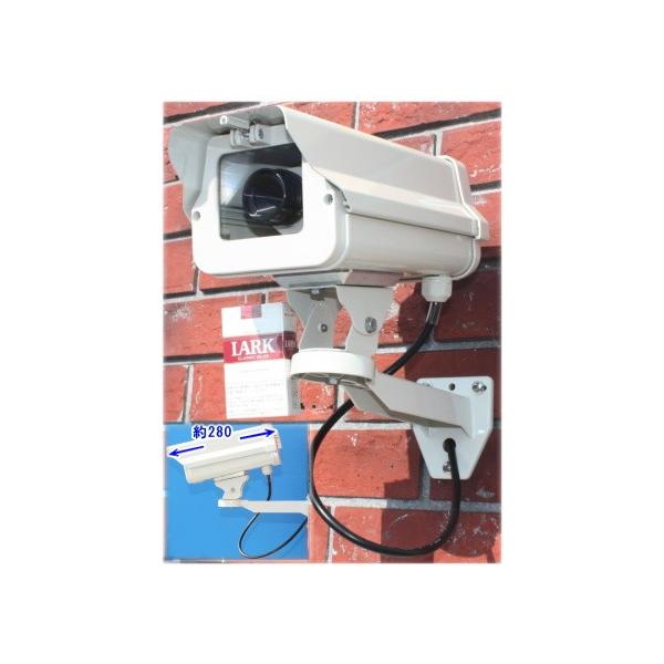 SA-50841】ダミーカメラ 屋外防雨 屋外用 玄関 ダミー防犯カメラ