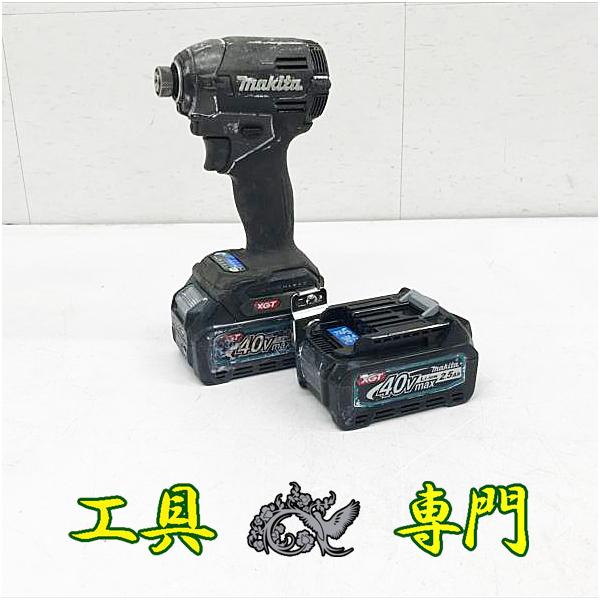 S6164 送料無料！セール！オーバーホール済！【中古品】40Vインパクトドライバー マキタ TD002G  充電回数76/100回充電工具 締付