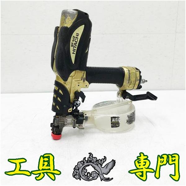 S8256 送料無料！セール！【中古品】高圧41mmビス打ち機 日立工機 WF4H2  エア工具 打込み